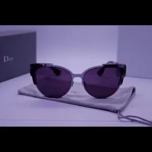 Dior | Accessories | Dior Wildly Dark Purple Cat Eye Ladies  display picture 3